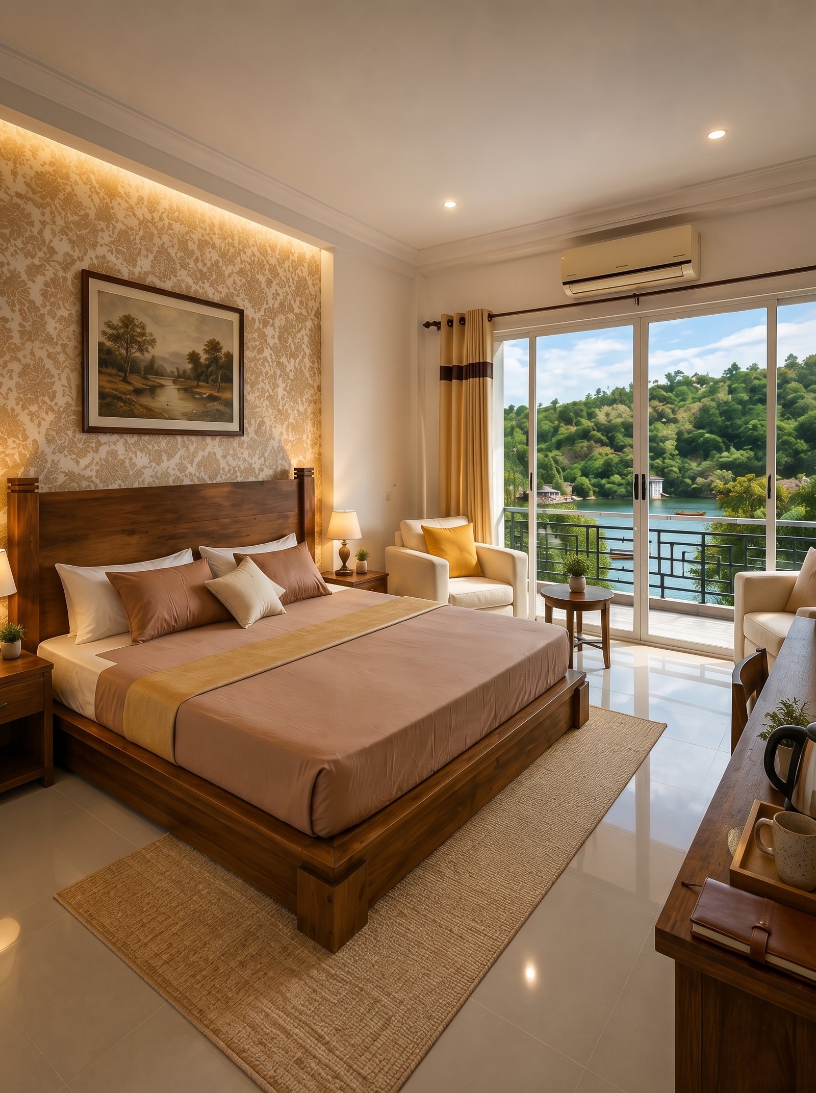 Old Ceylon hotel view